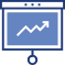 A blue icon of a weight with the word " tax " on it.