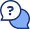 A blue icon of a weight with the word " tax " on it.