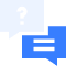 A blue icon of a weight with the word " tax " on it.