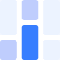 A blue icon of a weight with the word " tax " on it.